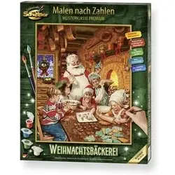 SCHIPPER 609130890 Malen nach Zahlen Weihnachtsbäckerei