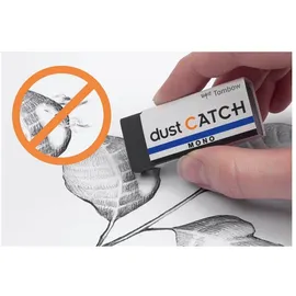 Tombow Radiergummi MONO dust Catch Schwarz 5 St.