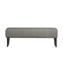 Sofa.de Polsterbank Hearty grau 145 x 51 x 46 cm