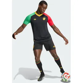adidas Jamaika 26 Auswärtstrikot 2024 schwarz Herren Gr. S