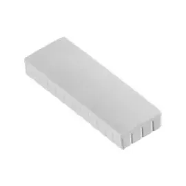 Maul Solidmagnete, 54 x 19 mm, 10 Stück, weiß