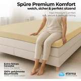 etérea Badteppich Microfaser 180x200 - 200x220 cm - Creme