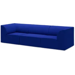 OUT Objekte unserer Tage - Weber 02 3-Sitzer Sofa, cobaltblau (Berlin 641 by OUT)