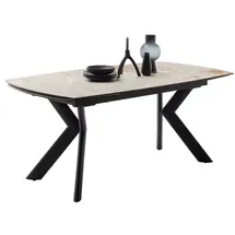 MCA Furniture Ossana 180 x 76 x 100 cm grau/schwarz
