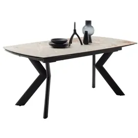 MCA Furniture Ossana 180 x 76 x 100 cm grau/schwarz