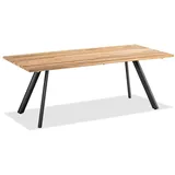 Niehoff Noah Stativprofil anthrazit - 200 x 95 cm Teak