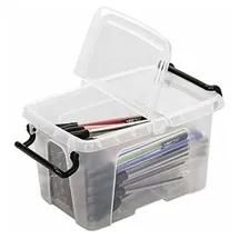 CEP Aufbewahrungsbox 20,5 x 13,6 x 11,6 cm 2-tlg. transparent
