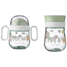 Mepal Baby Trinklernbecher Set 360° auslaufsicher Little Farm