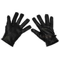 Max Fuchs MFH Herren Western Leather Handschuhe Schwarz Größe L - L