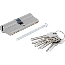 BGS Diy 85238 Sicherheits Schließzylinder Zylinderlänge 80mm Größe 40/40mm