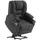 MCombo Relaxsessel MCombo Mikrofaser 86 x 112 x 100 cm Grau elektrisch mit Relaxfunktion