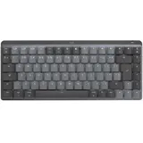 Logitech MX Mechanical Mini for Mac Space Gray, Kailh Choc V2 LOW PROFILE BROWN, Logi Bolt, USB/Bluetooth, US (920-010837)