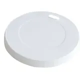 NATUREStar Flachdeckel für Pappbecher, weiß Ø 8cm 50 Stk.)