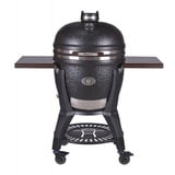 Monolith Keramikgrill Avantgarde LeCHEF mit Gestell und Seitentische Grillfläche Ø 52 cm