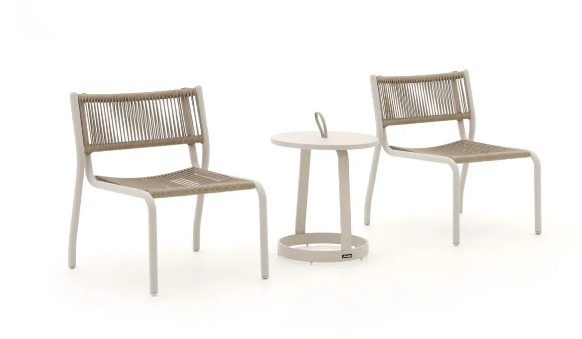 + 10 % Kassenrabatt | Manifesto Misurina/Salemi Lounge Balkon-Set 3-teilig stapelbar