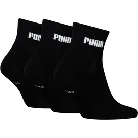 Puma New Generation Cushioned Kurze Socken 3 Paare Schwarz 39-42