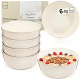 sänger Schalen Set Key West | 6 teilig, aus Steingut | Gr.: onesize