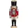 Seiffener Volkskunst eG Nussknacker König rot 39 x 13 x 10 cm