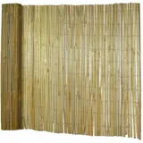 casa pura Sichtschutzelement Brasil 150 x 300 cm Gelb Bambus
