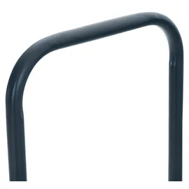 CLP Kaminholzregal Wilster Metall 150 x 36 x 120 cm grau