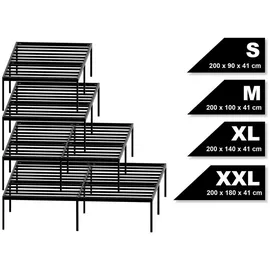 CLP Hamlin 140 x 200 cm Schwarz