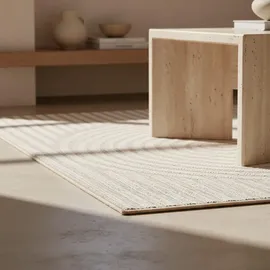 KADIMA DESIGN Teppich Outdoor VENTOUX 280 x 370 cm Beige