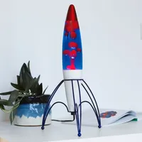 ThumbsUp! "THUMBS UP - ! Lava Lampe Retro Rakete