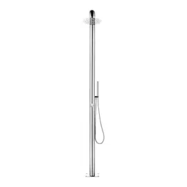 vidaXL Gartendusche 225 cm edelstahl 315941