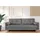 Konsimo Einzelsofa Eriso ¦ grau ¦ Maße (cm): B: 220 H: 80