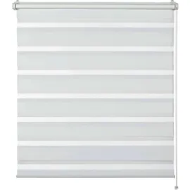 Schöner Wohnen Doppelrollo Tilda 45 x 150 cm transparent/weiß