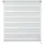Schöner Wohnen Doppelrollo Tilda 45 x 150 cm transparent/weiß