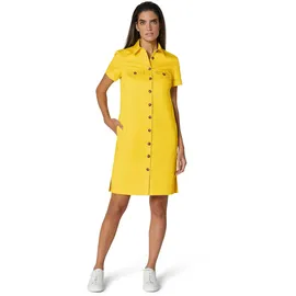 Madeleine Hemdblusenkleid Gelb 40