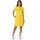 Madeleine Hemdblusenkleid Gelb 40
