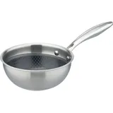 GSW Sauteuse INOXXA BLACK Mini-Wok Antihaftversiegelung PFAS-frei Wabenstruktur ...