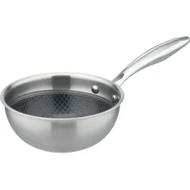 GSW Sauteuse INOXXA BLACK Mini-Wok Antihaftversiegelung PFAS-frei Wabenstruktur ...