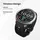 Amazfit Active 2 schwarzes Sport-Silikon