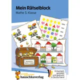 Hauschka-Verlag Mein Rätselblock Mathe 3. Klasse