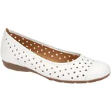 Gabor 64.169 Ballerinas - Damen Halbschuhe - Slipper weiß Freizeit NEU - Weiß