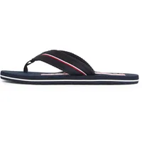Tommy Hilfiger Zehentrenner, »CORPORATE Beach Sandal Sommerschuh, Flats, Bequemschuh