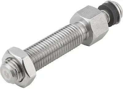 GEWINDESPINDEL FÜR STELLFÜßE D1=M12X150 EDELSTAHL