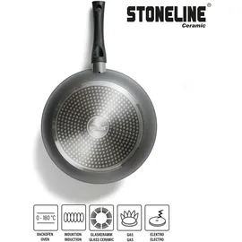 STONELINE STONELINE® CERAMIC Pfannen-Set, 3-tlg., 20/24/28 cm