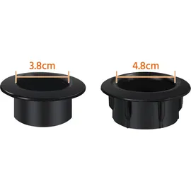 Yaheetech Schirmständer Metall bis 48 mm Bronze
