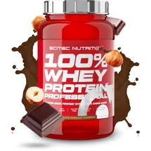 Scitec Nutrition 100% Whey Protein Professional Schokolade-Haselnuss Pulver 920 g