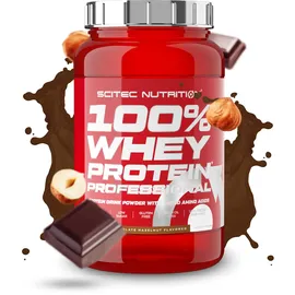 Scitec Nutrition 100% Whey Protein Professional Schokolade-Haselnuss Pulver 920 g