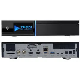 GiGaBlue UHD Quad 4K Pro 2x DVB-S2 FBC festplattenvorbereitet