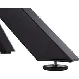 Homestyle4u Essgruppe mit 4 Stühlen 5 tlg Esstisch rund 110 cm Set Sitzgruppe Küchentisch Esszimmer Esszimmergruppe - Grau