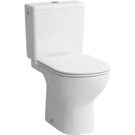 Laufen Lua Stand-WC mit WC-Sitz Weiß