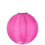 12Zoll LED Solar Gartenleuchten,Solarlampen für außen ,Solar Lampions wetterfest,Party Laterne,Outdoor Garten Terrasse hängende Beleuchtung,IP55 wasserdicht (Pink)
