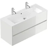 Posseik Limes Doppel-Waschtisch 120 x 46,5 cm