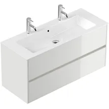 Posseik Limes Doppel-Waschtisch 120 x 46,5 cm